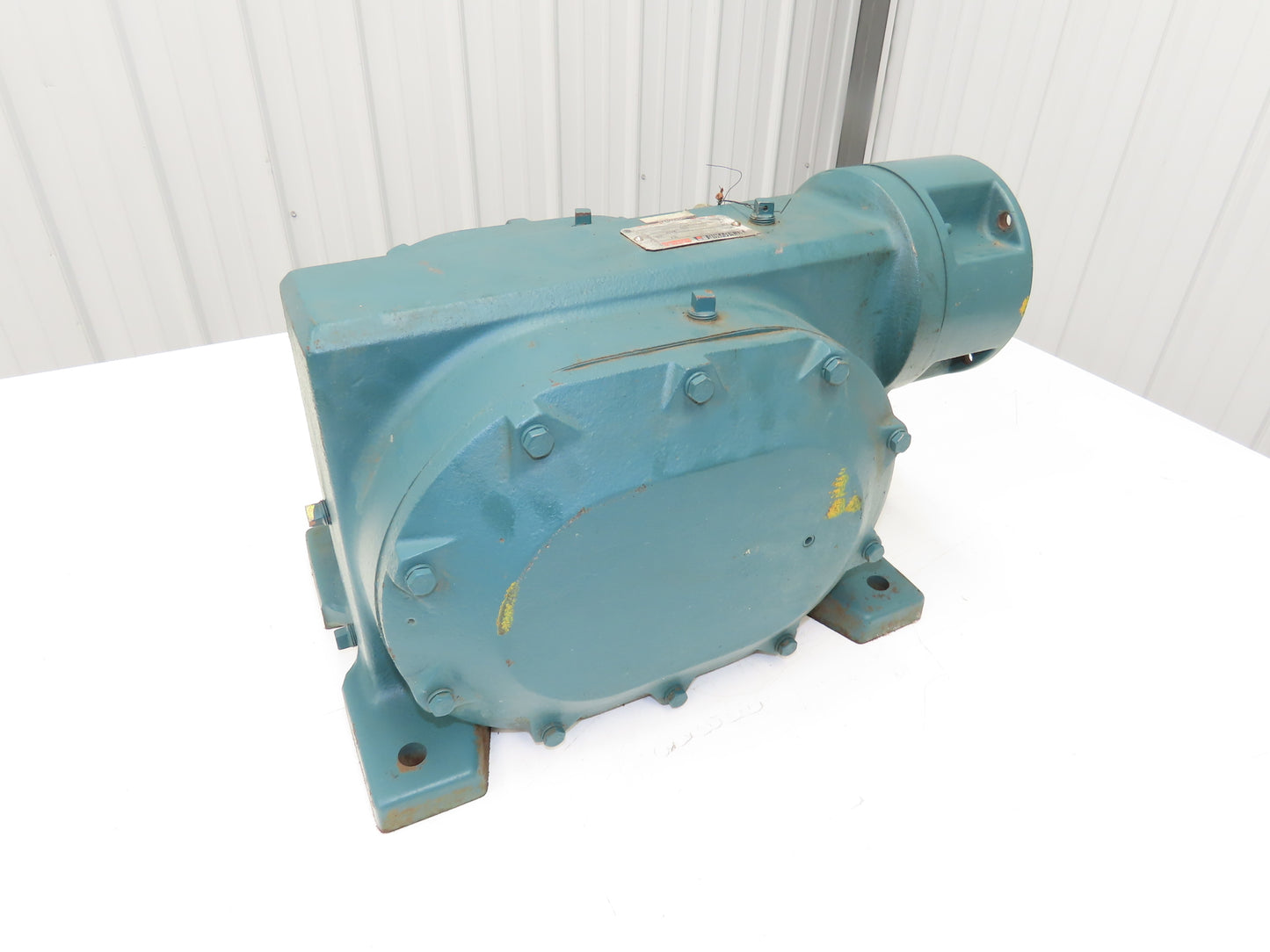 Reliance 145CM28A Master XL Gearmotor Gearbox 60:1 Ratio 3Hp 29rpm RH 145TC