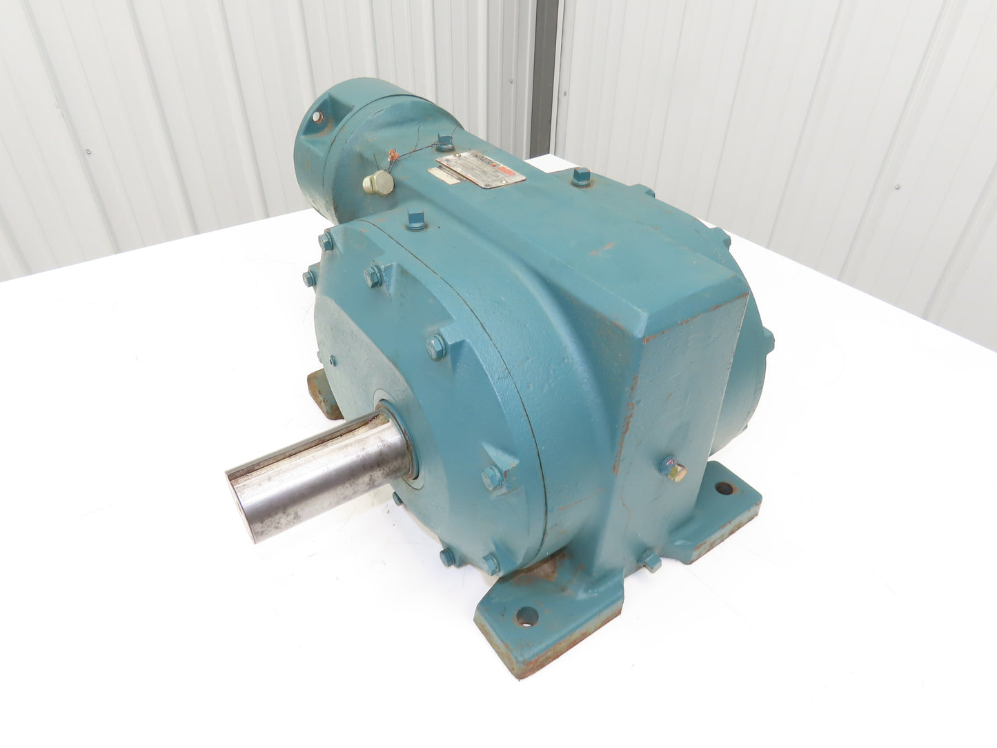 Reliance 145CM28A Master XL Gearmotor Gearbox 60:1 Ratio 3Hp 29rpm RH 145TC