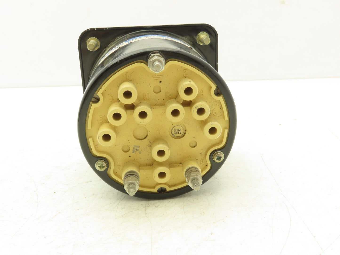 Crompton Instruments 08AA LSRL Ammeter 0-200A Panel Meter AC Amperes 4" Type 77