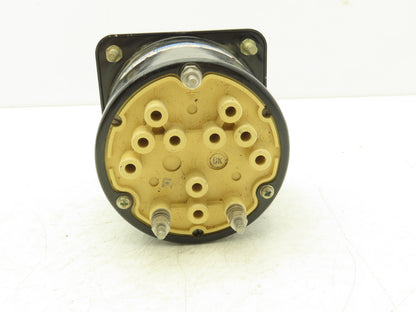 Crompton Instruments 08AA LSRL Ammeter 0-200A Panel Meter AC Amperes 4" Type 77