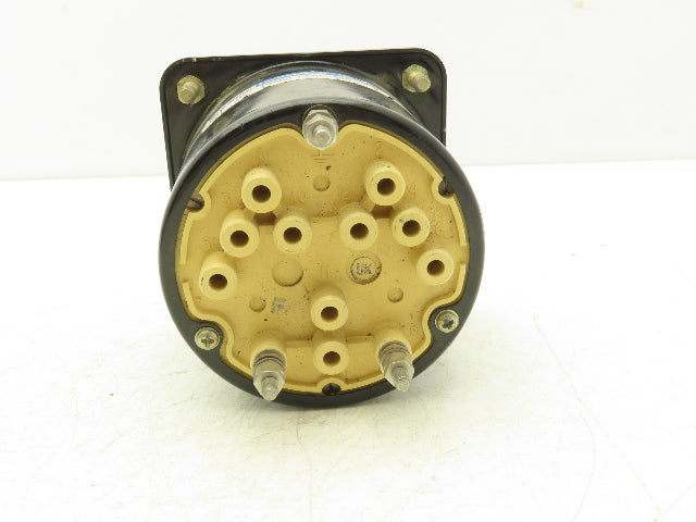 Crompton Instruments 08AA LSRL Ammeter 0-200A Panel Meter AC Amperes 4" Type 77