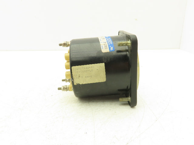 Crompton Instruments 08AA LSRL Ammeter 0-200A Panel Meter AC Amperes 4" Type 77