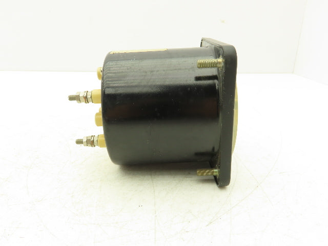 Crompton Instruments 08AA LSRL Ammeter 0-200A Panel Meter AC Amperes 4" Type 77