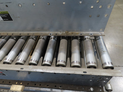 Automotion 24"x 10' Gravity Roller Conveyor 21.5"BF 1.9" Rollers 7-Sections 70'