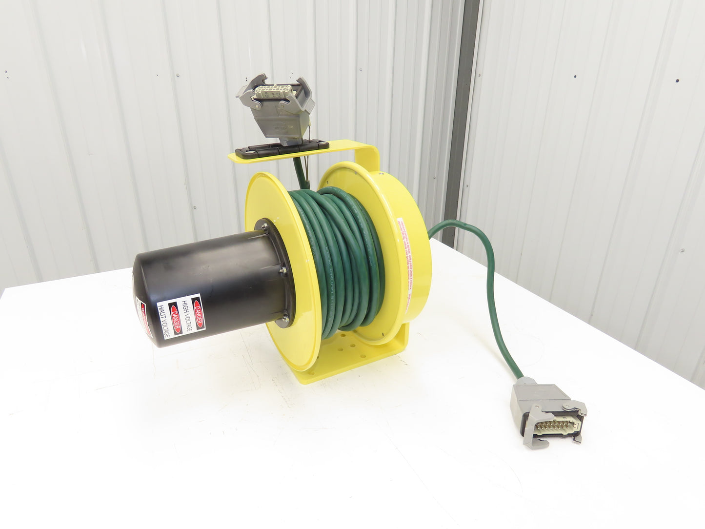 Conductix Retractable Power Cable Reel 12 Conductor 16 Gauge 75' Igus Wire