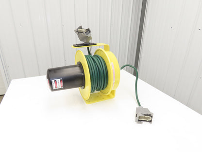 Conductix Retractable Power Cable Reel 12 Conductor 16 Gauge 75' Igus Wire