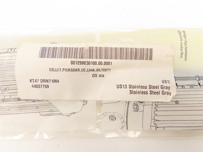 Sew Eurodrive KT47 DRN71M4 Gearmotor 21.81 Ratio .5Hp 230/460V 3PH 79rpm 90L