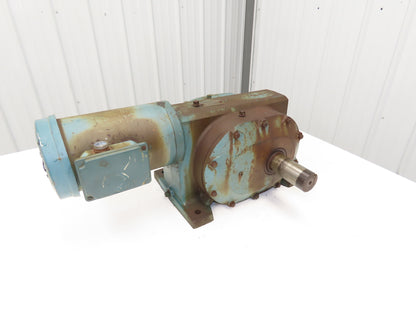 Reliance 140CG28A Master XL Gearmotor 162:1 Ratio 2Hp 11rpm RH 145TC 230/460 3PH