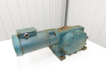 Reliance Duty Master XL Gearmotor 162:1 Ratio 2Hp 11rpm LH 56C 230/460V 3PH