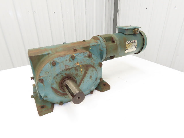 Reliance Duty Master XL Gearmotor 162:1 Ratio 2Hp 11rpm LH 56C 230/460V 3PH