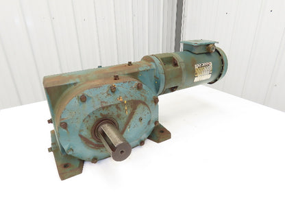 Reliance Duty Master XL Gearmotor 162:1 Ratio 2Hp 11rpm LH 56C 230/460V 3PH