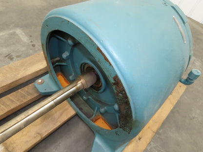 Reliance Electric Inline Gearbox 130:1 Ratio Reducer 1-5/8" Dia Ext Input Shaft