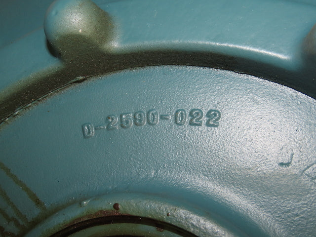 Reliance Electric Inline Gearbox 130:1 Ratio Reducer 1-5/8" Dia Ext Input Shaft