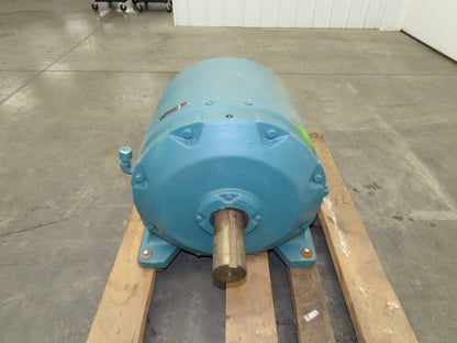 Reliance Electric Inline Gearbox 130:1 Ratio Reducer 1-5/8" Dia Ext Input Shaft