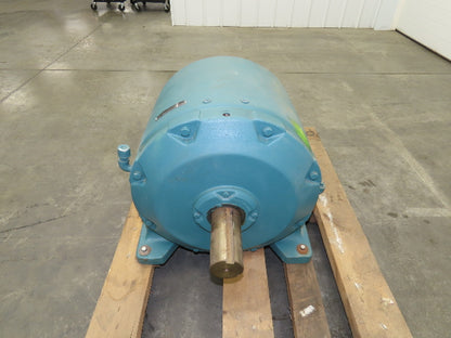 Reliance Electric Inline Gearbox 130:1 Ratio Reducer 1-5/8" Dia Ext Input Shaft