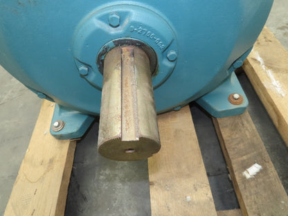 Reliance Electric Inline Gearbox 130:1 Ratio Reducer 1-5/8" Dia Ext Input Shaft