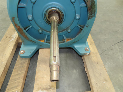 Reliance Electric Inline Gearbox 130:1 Ratio Reducer 1-5/8" Dia Ext Input Shaft