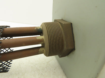 Tempco TSP01979 Screw Plug Immersion Heater Unit 2" NPT 3 kW 480V AC 3 ph Y