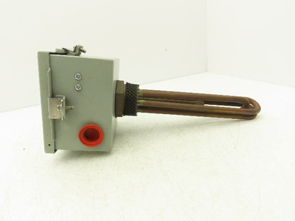 Tempco TSP01979 Screw Plug Immersion Heater Unit 2" NPT 3 kW 480V AC 3 ph Y