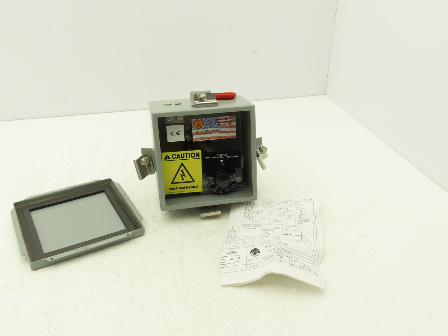 Tempco TSP01979 Screw Plug Immersion Heater Unit 2" NPT 3 kW 480V AC 3 ph Y