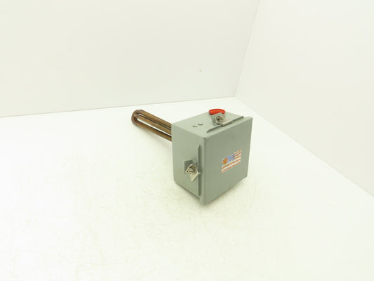 Tempco TSP01979 Screw Plug Immersion Heater Unit 2" NPT 3 kW 480V AC 3 ph Y