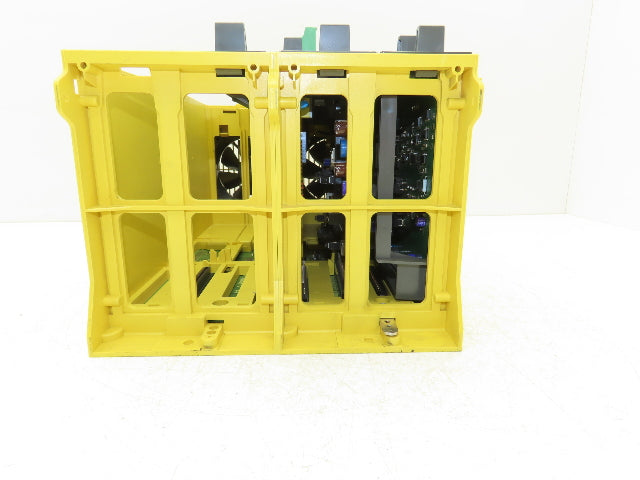 Fanuc A05B-2400-C061 Power Supply Circuit Board Module & 4 Slot Chassis Unit