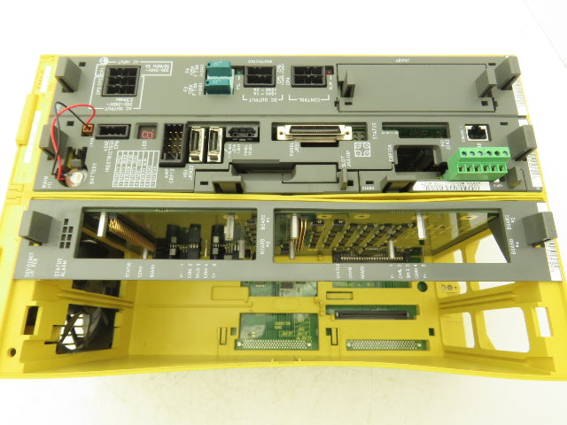 Fanuc A05B-2400-C061 Power Supply Circuit Board Module & 4 Slot Chassis Unit