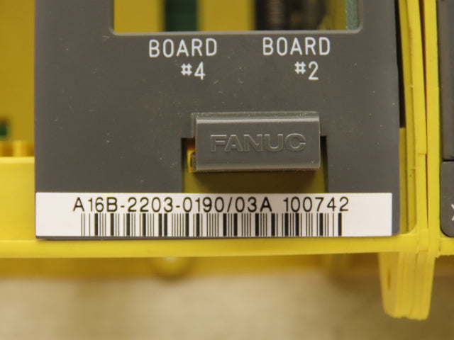 Fanuc A05B-2400-C061 Power Supply Circuit Board Module & 4 Slot Chassis Unit