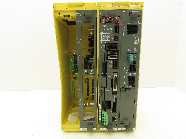 Fanuc A05B-2400-C061 Power Supply Circuit Board Module & 4 Slot Chassis Unit