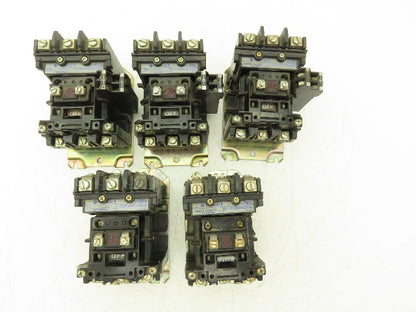 Allen Bradley 500FL-AOD93 Motor Starter Lighting Contactor 600V 3Ph 20A Lot of 5