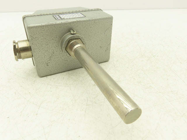 Burkert TYP/080/G06V/1033 Thermocouple 4" Temperature Probe Sensor 380V 10-100°C