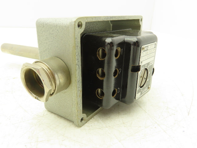 Burkert TYP/080/G06V/1033 Thermocouple 4" Temperature Probe Sensor 380V 10-100°C