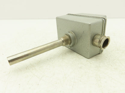 Burkert TYP/080/G06V/1033 Thermocouple 4" Temperature Probe Sensor 380V 10-100°C