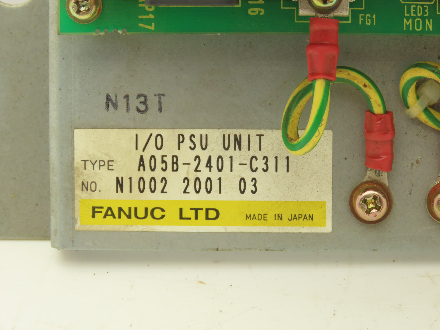 Fanuc A05B-2401-C311 I/O PSU Unit Power Supply 230VAC Input 24VDC Output