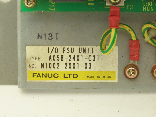 Fanuc A05B-2401-C311 I/O PSU Unit Power Supply 230VAC Input 24VDC Output