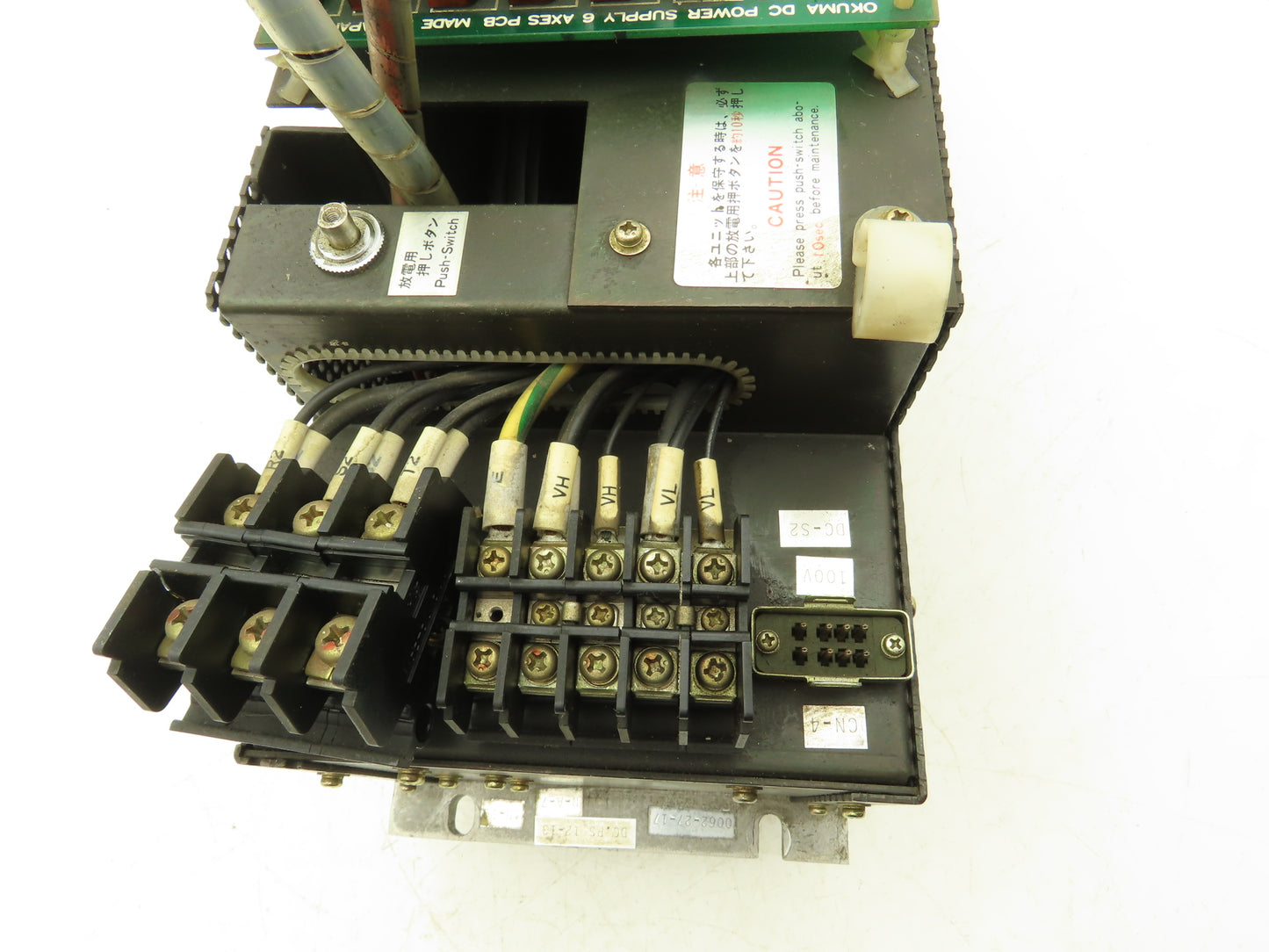 Okuma 0062-27-17 DC Power Supply 4 Axis Servo Module 200VAC DC.PS 12-13 Read