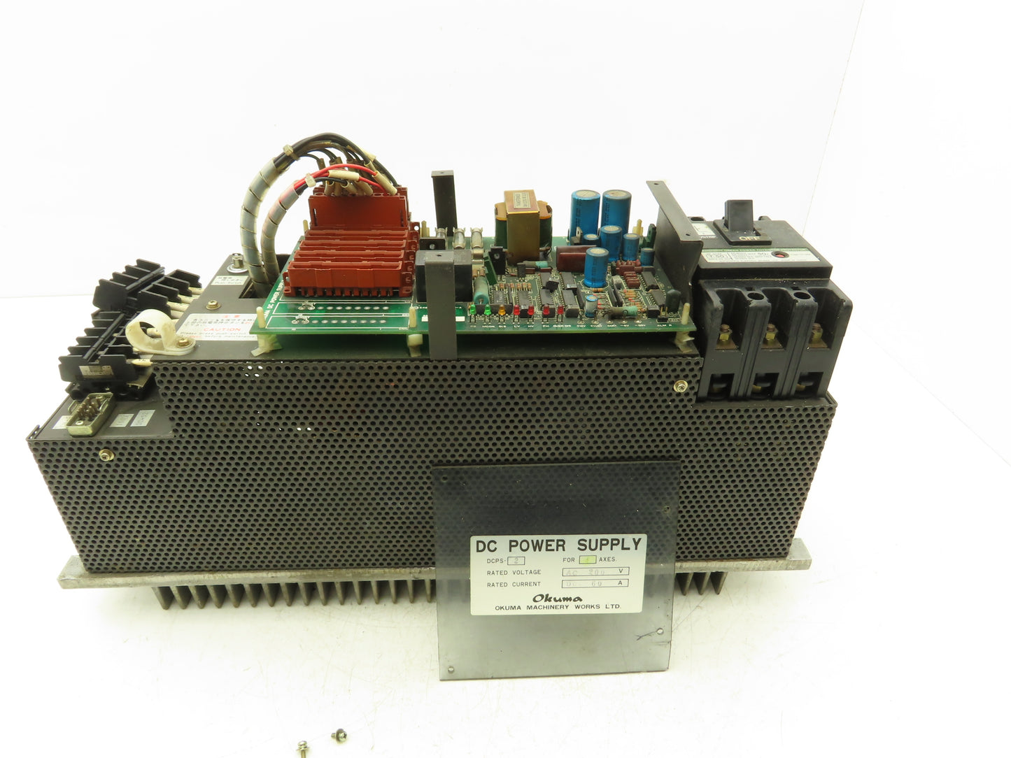 Okuma 0062-27-17 DC Power Supply 4 Axis Servo Module 200VAC DC.PS 12-13 Read