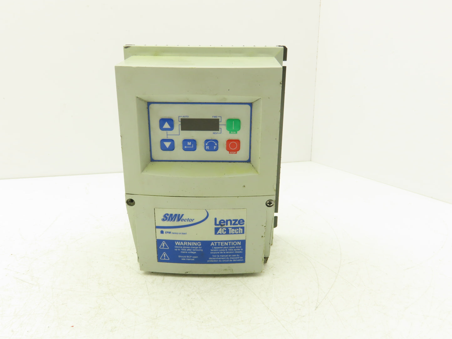Lenze ESV371N02 SMVector AC Drive Variable Speed Inverter VFD .5Hp 230V 3Ph Read