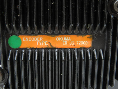 Okuma BL-MP400J-20SNB AC Servo Motor 6.7kW 2000 RPM 143V 40.8A 3PH With Encoder