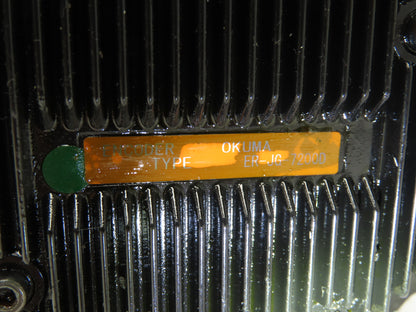 Okuma BL-MC200J-20SNA AC Servo Motor 4kW 2000 RPM 157V 16.2A 3PH With Encoder