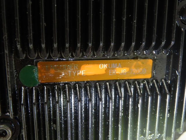 Okuma BL-MC200J-20SNA AC Servo Motor 4kW 2000 RPM 157V 16.2A 3PH With Encoder