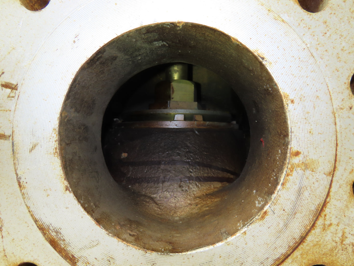 6" Flanged Globe Valve Class 300 Cast Iron Rising Stem 18" Handwheel