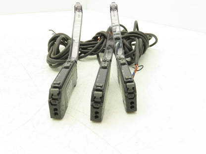 Keyence FS-N11MN Fiber Amplifier Main Unit Cable Type NPN 12-24VDC Lot of 3
