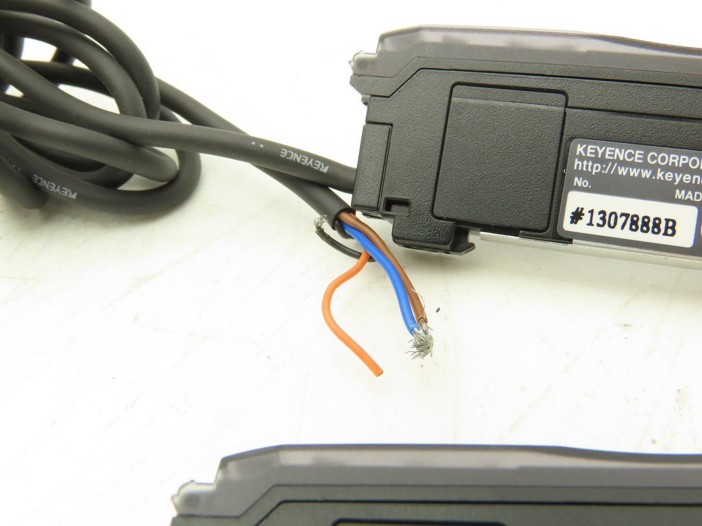 Keyence FS-N11MN Fiber Amplifier Main Unit Cable Type NPN 12-24VDC Lot of 3