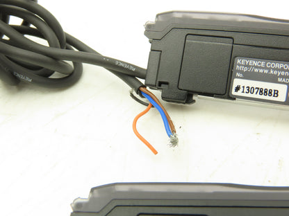 Keyence FS-N11MN Fiber Amplifier Main Unit Cable Type NPN 12-24VDC Lot of 3