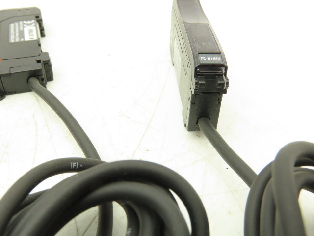Keyence FS-N11MN Fiber Amplifier Main Unit Cable Type NPN 12-24VDC Lot of 3