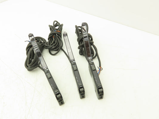 Keyence FS-N11MN Fiber Amplifier Main Unit Cable Type NPN 12-24VDC Lot of 3