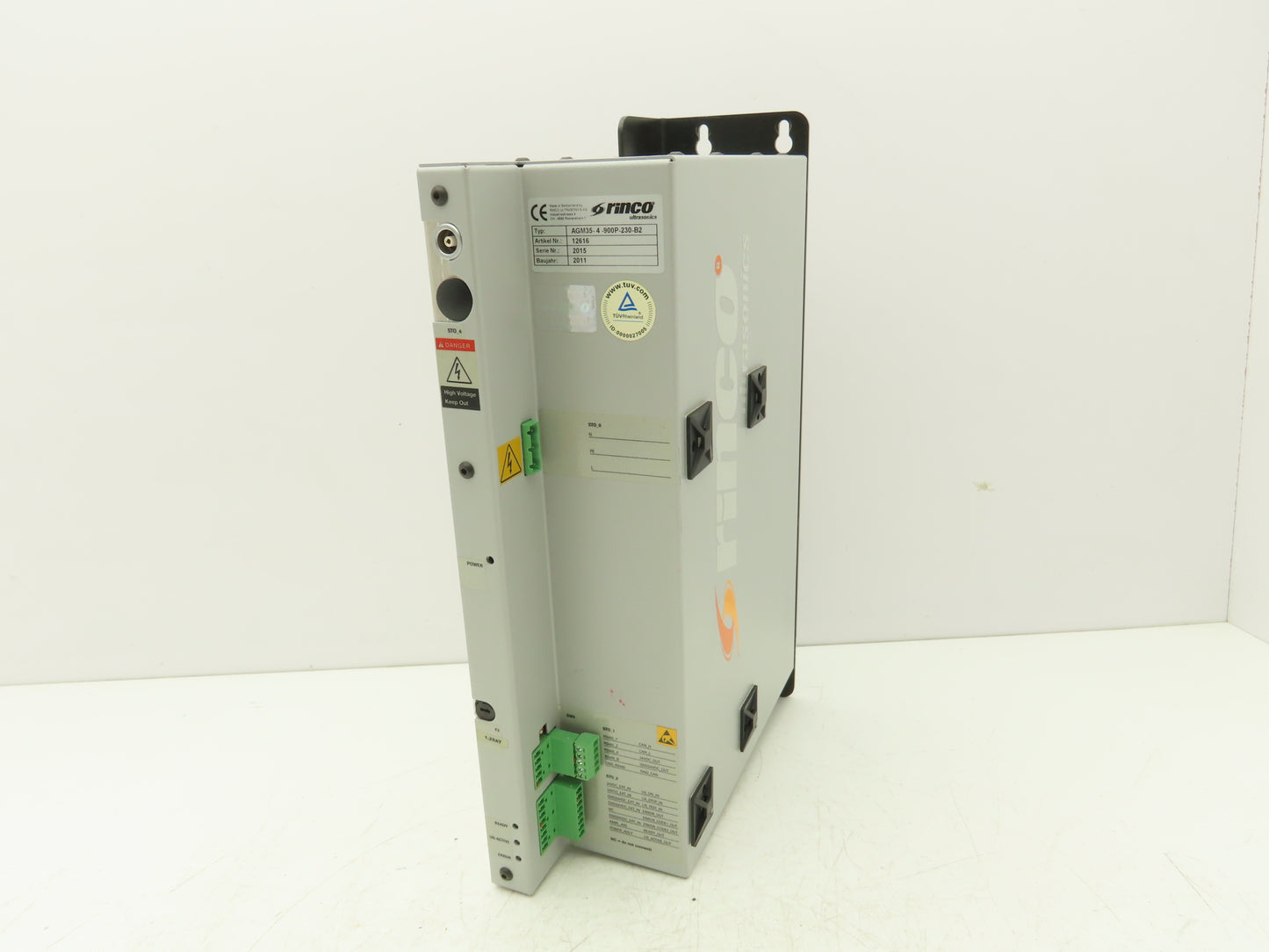Rinco Ultrasonics AGM35-4-900P-230-B2 Ultrasonic Generator for Plastic Welding