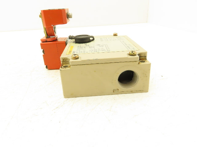 Omron D4BL-2DRG Solenoid Interlock Safety Door Switch 24VDC With Spring Latch