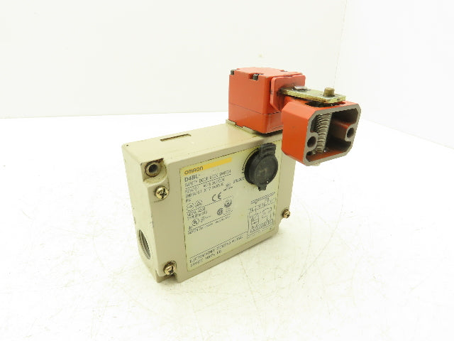 Omron D4BL-2DRG Solenoid Interlock Safety Door Switch 24VDC With Spring Latch